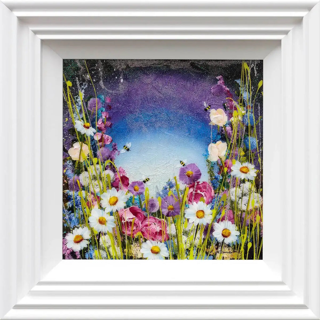 Evening Nectar - Original - SOLD by artist Rozanne Bell - Wyecliffe Galleries