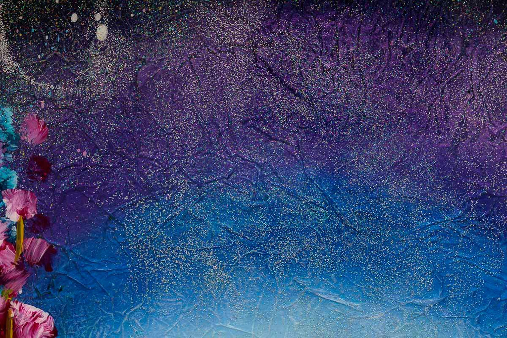 Evening Nectar - Original - SOLD by artist Rozanne Bell - Wyecliffe Galleries