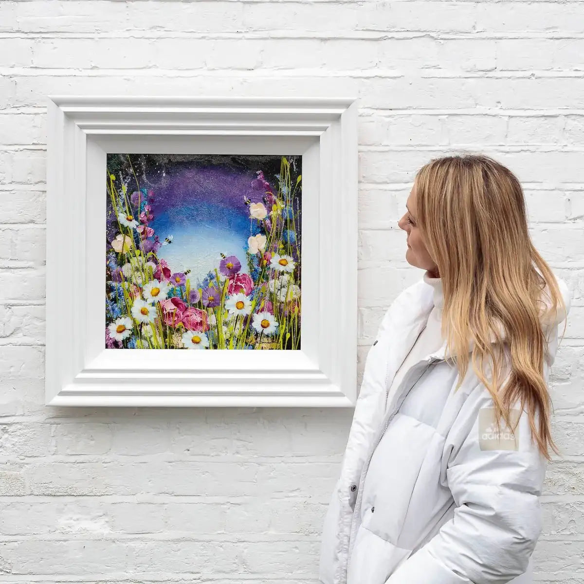 Evening Nectar - Original - SOLD by artist Rozanne Bell - Wyecliffe Galleries