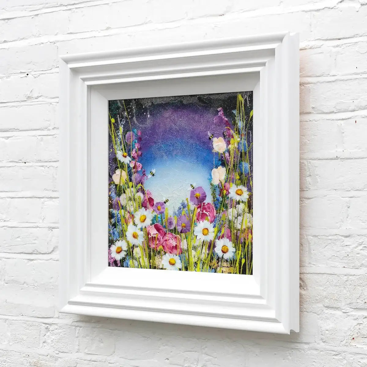 Evening Nectar - Original - SOLD by artist Rozanne Bell - Wyecliffe Galleries