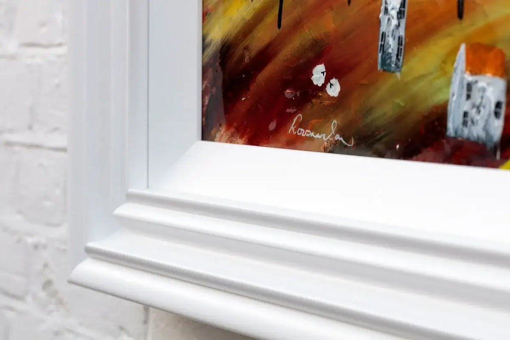 Evening Of Colour - Original - SOLD by artist Rozanne Bell - Wyecliffe Galleries