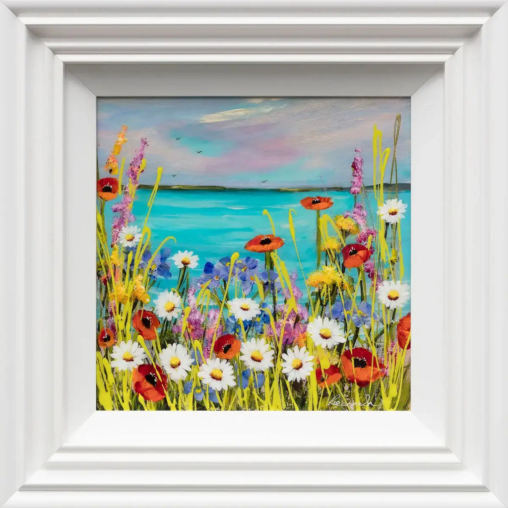 Every Flower Is A Soul Blossoming In Nature - Original by artist Rozanne Bell - Wyecliffe Galleries