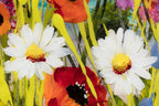 Every Flower Is A Soul Blossoming In Nature - Original by artist Rozanne Bell - Wyecliffe Galleries