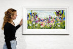 Field Of Colour - Original - SOLD by artist Rozanne Bell - Wyecliffe Galleries