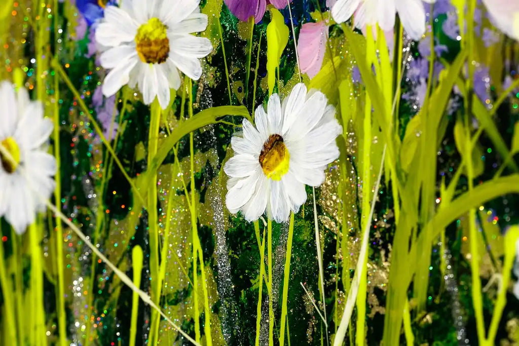 Field Of Colour - Original - SOLD by artist Rozanne Bell - Wyecliffe Galleries