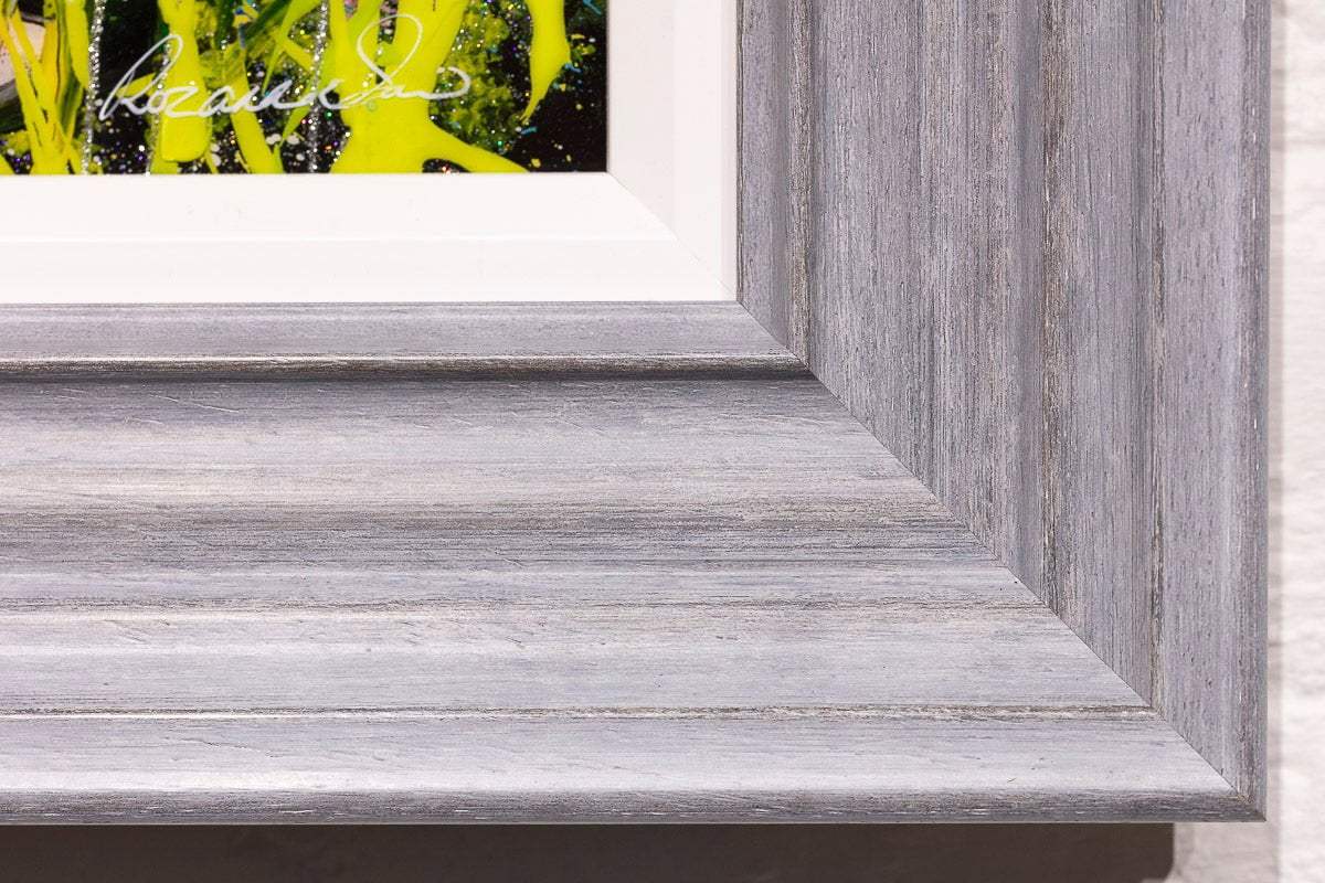 Flowers and Bees - Original - SOLD by artist Rozanne Bell - Wyecliffe Galleries