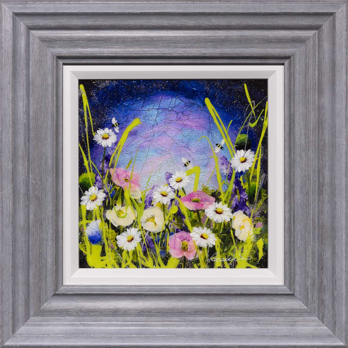 Flowers and Bees - Original Rozanne Bell Original