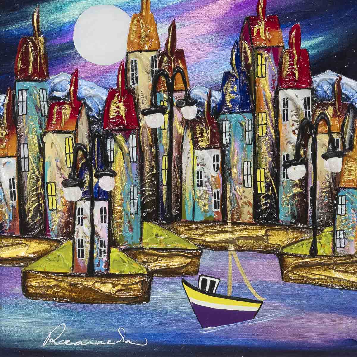 Glow Of The Moon - Original Rozanne Bell Original