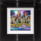 Glow Of The Moon - Original - SOLD by artist Rozanne Bell - Wyecliffe Galleries