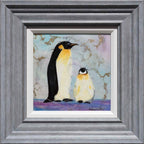 Happiness Is A Warm Hug On A Cold Day - Original - SOLD by artist Rozanne Bell - Wyecliffe Galleries