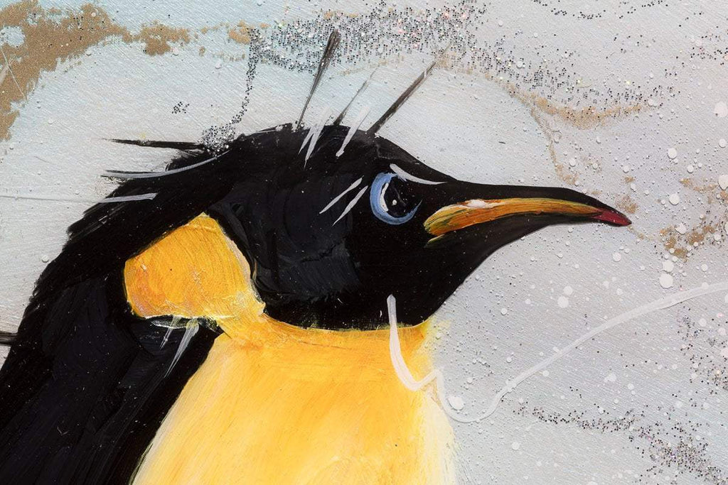 Happiness Is A Warm Hug On A Cold Day - Original - SOLD by artist Rozanne Bell - Wyecliffe Galleries