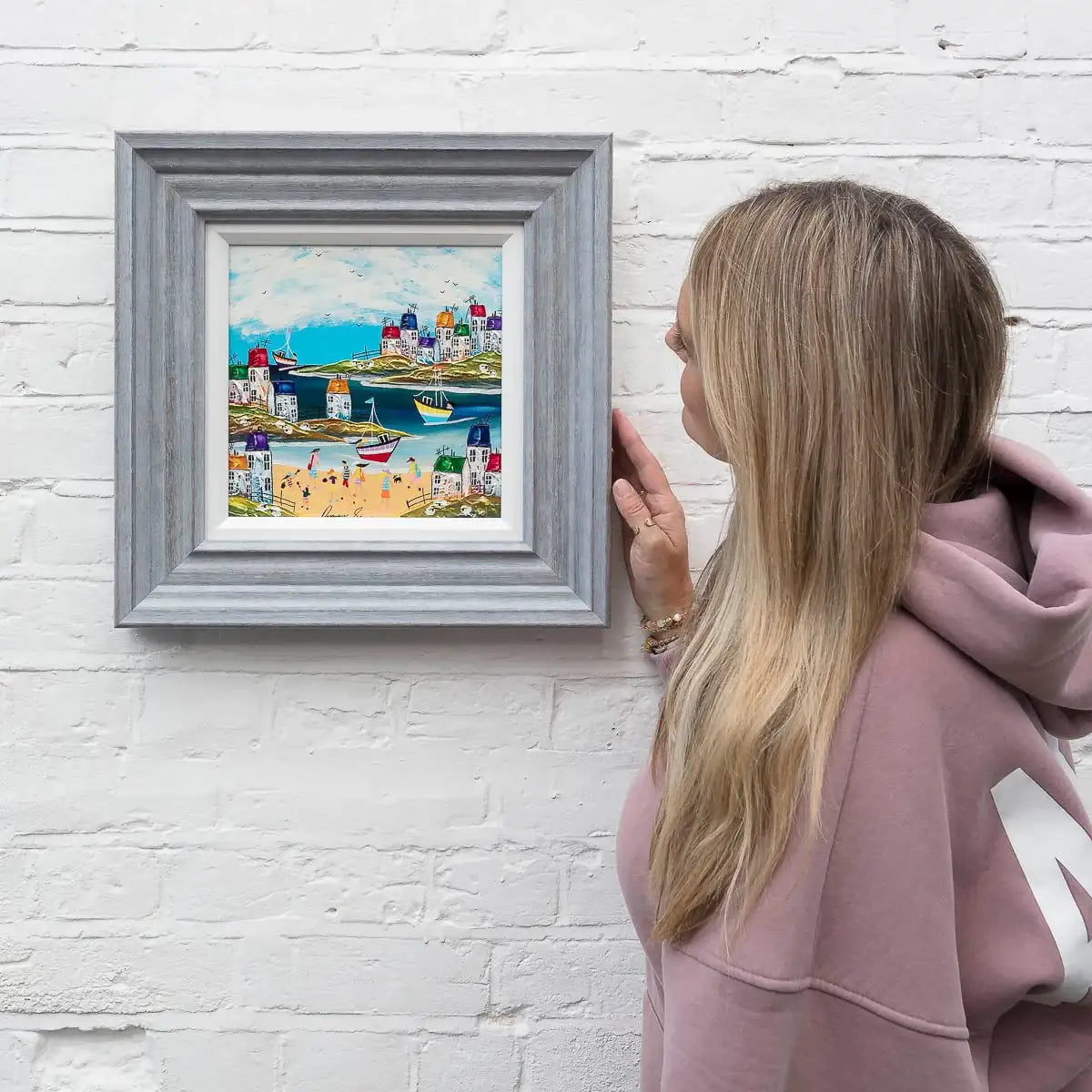 Happy Days - Original by artist Rozanne Bell - Wyecliffe Galleries