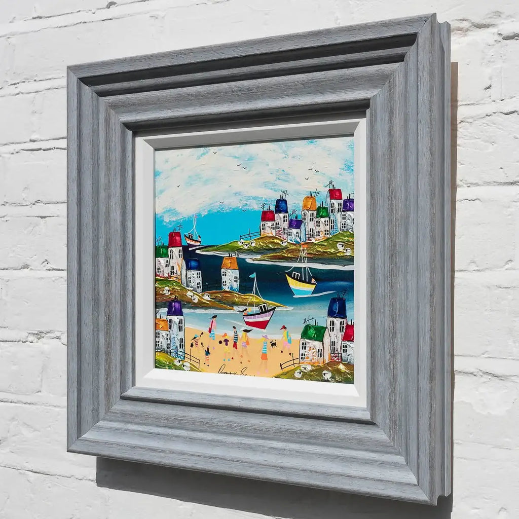 Happy Days - Original by artist Rozanne Bell - Wyecliffe Galleries