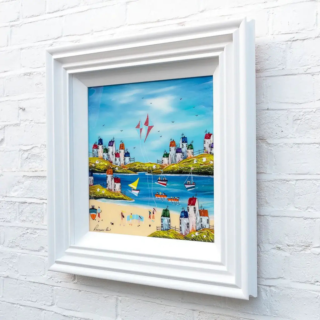 Happy Times - Original - SOLD by artist Rozanne Bell - Wyecliffe Galleries