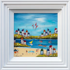 Happy Times - Original - SOLD by artist Rozanne Bell - Wyecliffe Galleries