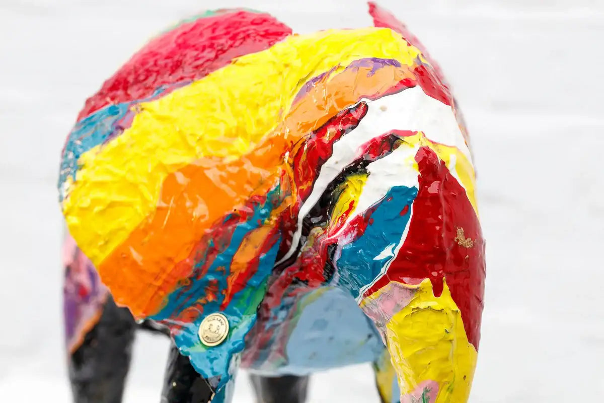 Hibo - Original Sculpture - SOLD by artist Rozanne Bell - Wyecliffe Galleries