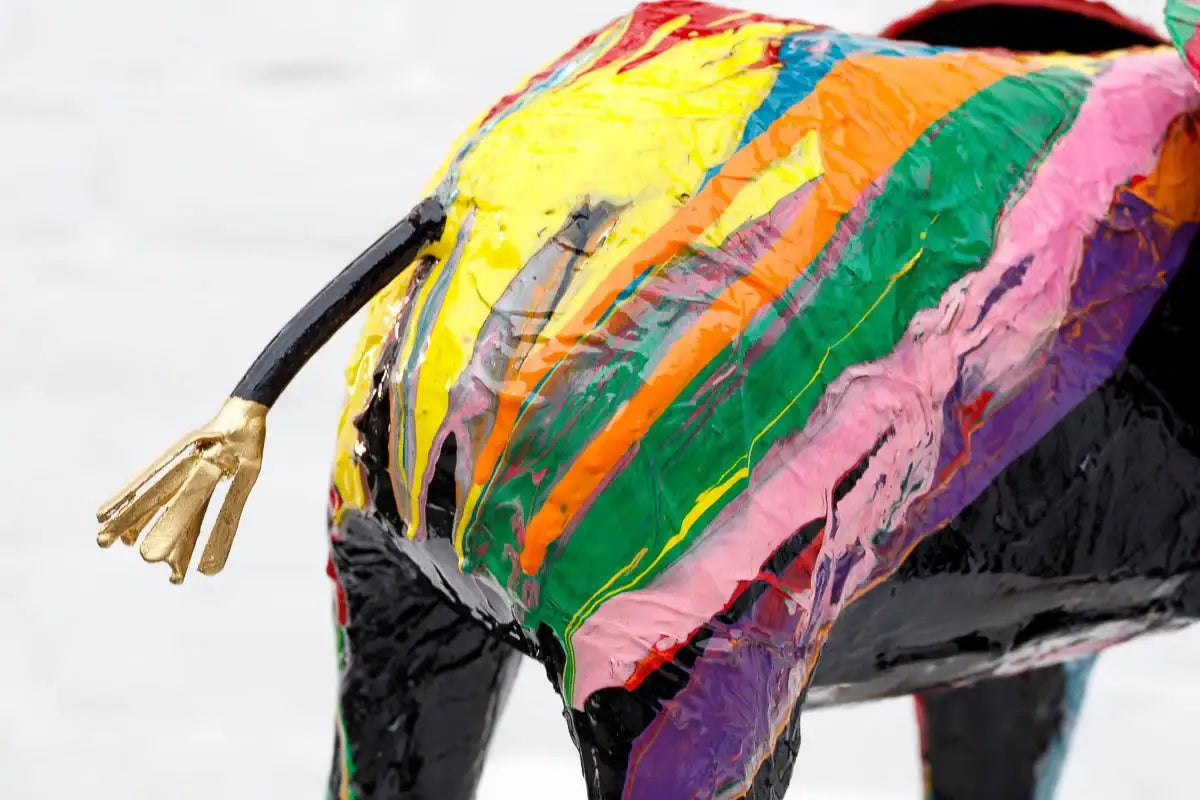 Hibo - Original Sculpture - SOLD by artist Rozanne Bell - Wyecliffe Galleries