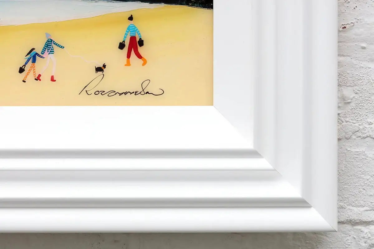 High Tides And Good Vibes - Original - SOLD by artist Rozanne Bell - Wyecliffe Galleries