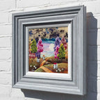 Iridescent Moonlight - Original - SOLD by artist Rozanne Bell - Wyecliffe Galleries