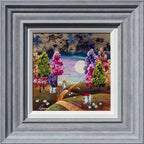 Iridescent Moonlight - Original - SOLD by artist Rozanne Bell - Wyecliffe Galleries