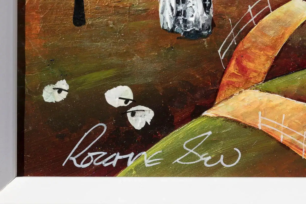 Iridescent Moonlight - Original - SOLD by artist Rozanne Bell - Wyecliffe Galleries