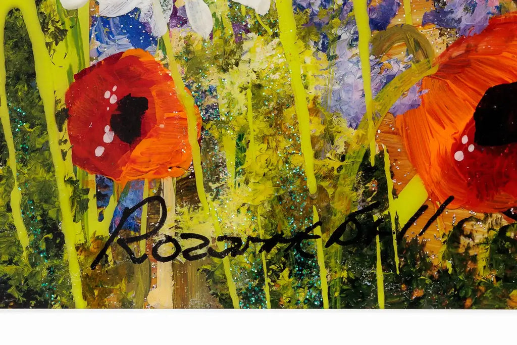 Lakeside Meadow - Original - SOLD by artist Rozanne Bell - Wyecliffe Galleries