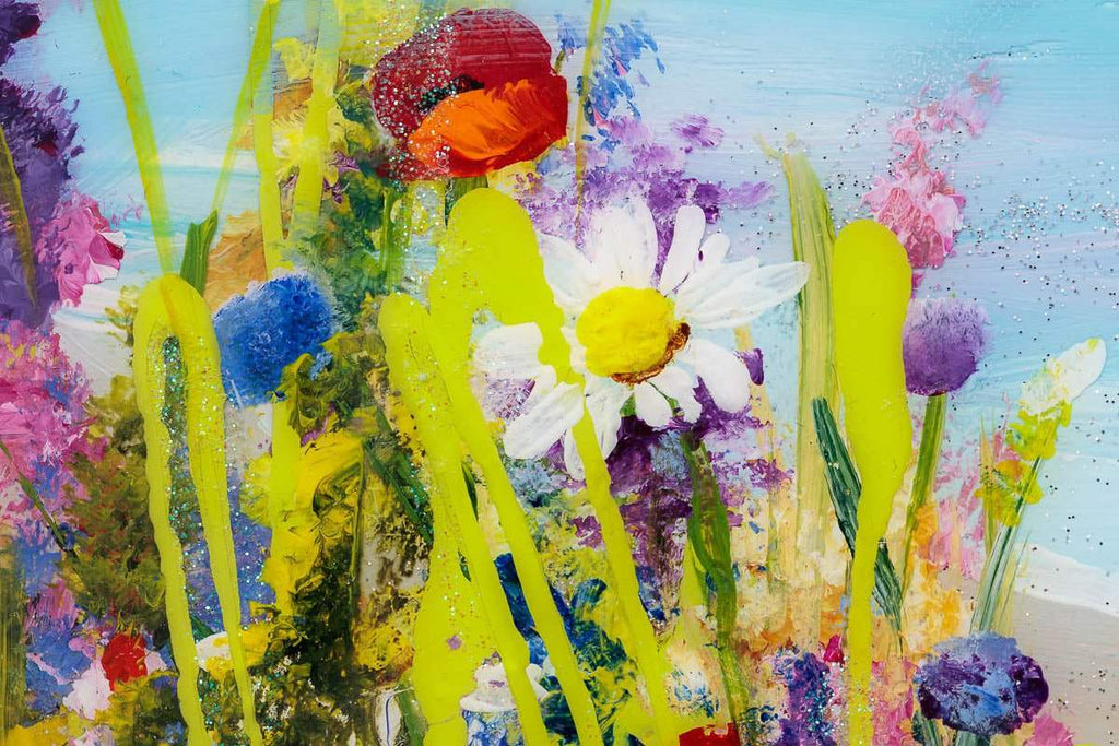 Lakeside Meadow - Original - SOLD by artist Rozanne Bell - Wyecliffe Galleries