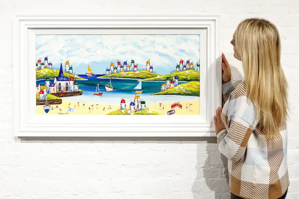 Lazy Summer Day - Original - SOLD by artist Rozanne Bell - Wyecliffe Galleries