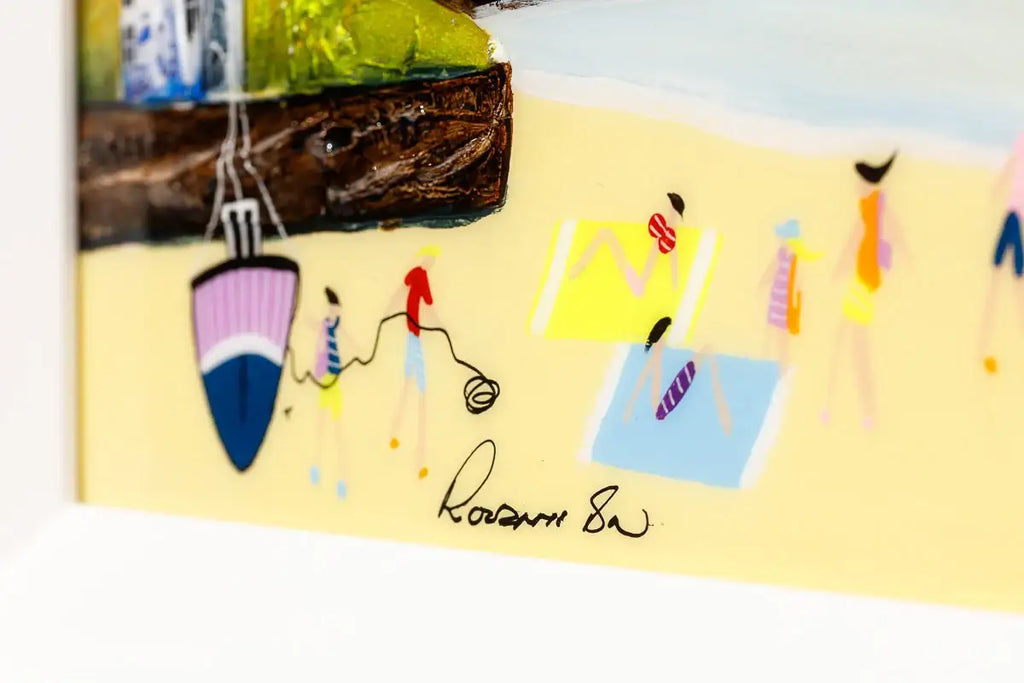 Lazy Summer Day - Original - SOLD by artist Rozanne Bell - Wyecliffe Galleries