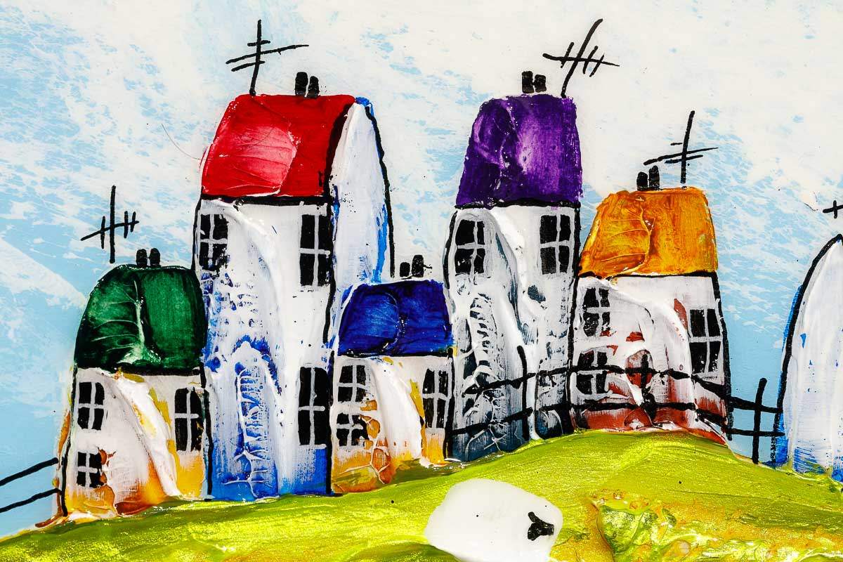 Lazy Summer Day - Original - SOLD by artist Rozanne Bell - Wyecliffe Galleries