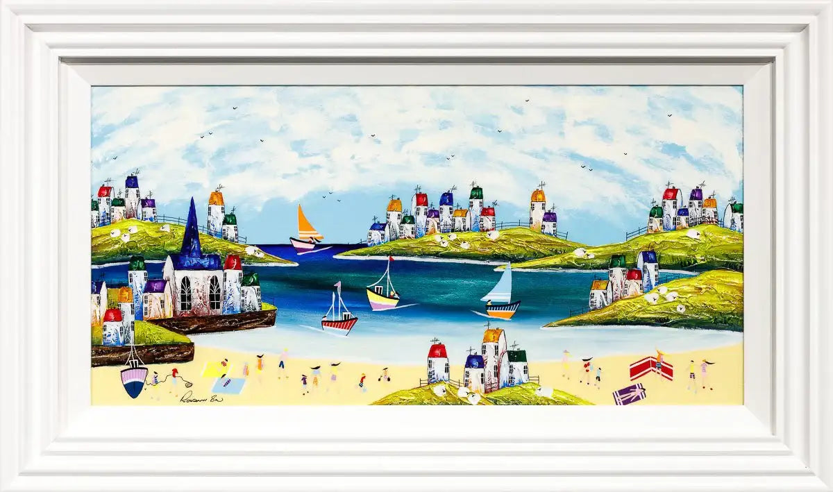 Lazy Summer Day - Original - SOLD by artist Rozanne Bell - Wyecliffe Galleries