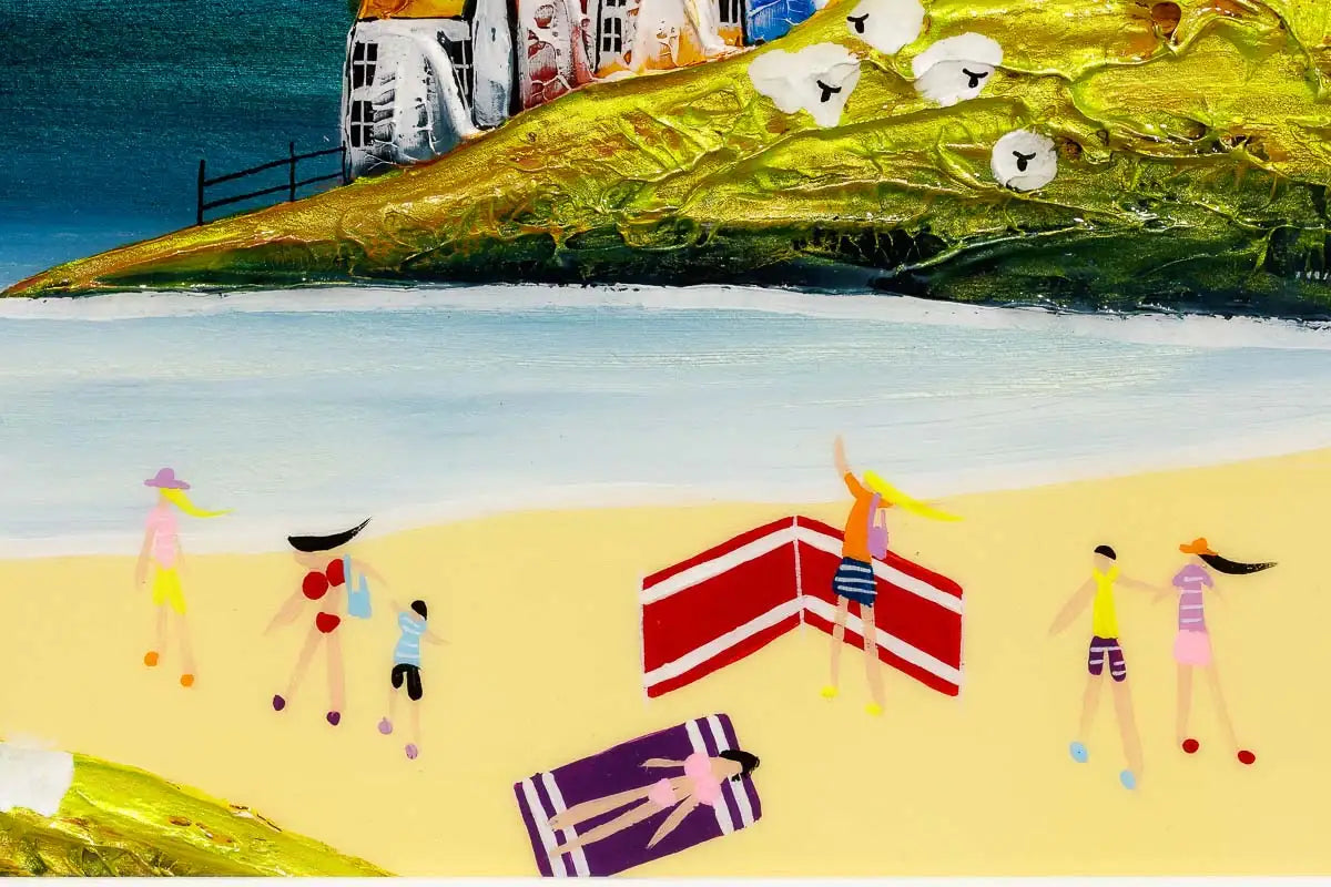 Lazy Summer Day - Original - SOLD by artist Rozanne Bell - Wyecliffe Galleries