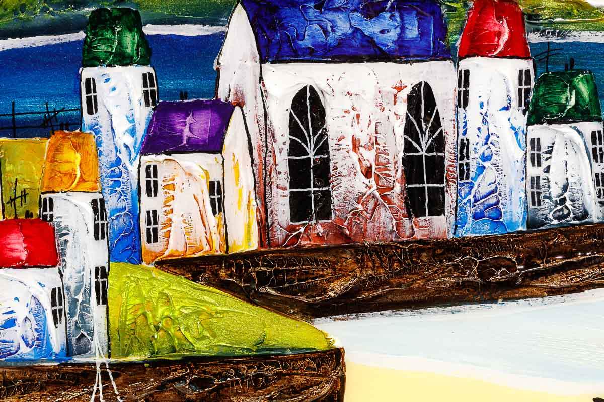 Lazy Summer Day - Original - SOLD by artist Rozanne Bell - Wyecliffe Galleries