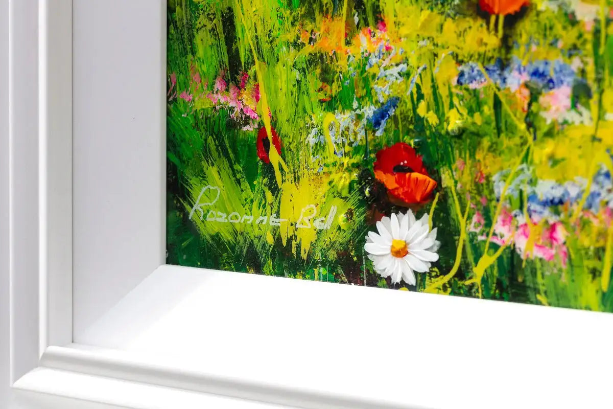 Let Your Dreams Blossom - Original - SOLD by artist Rozanne Bell - Wyecliffe Galleries