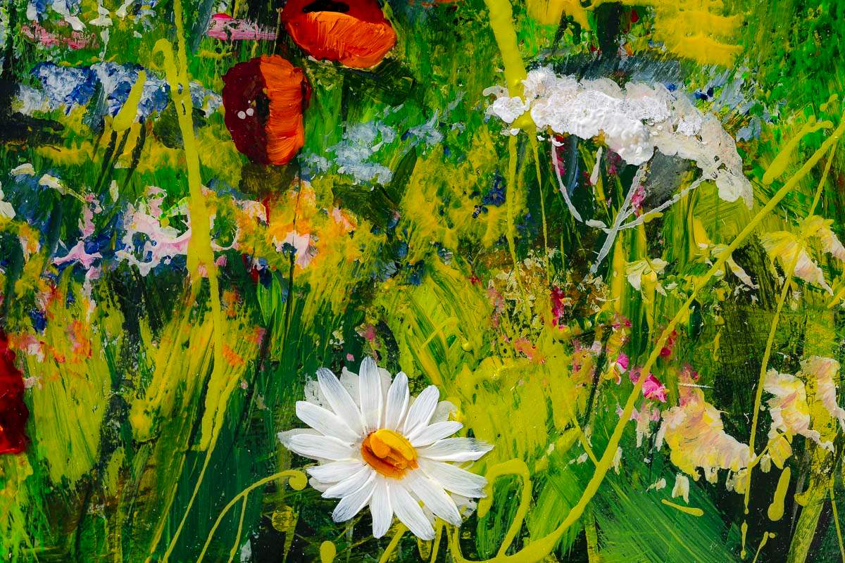 Let Your Dreams Blossom - Original - SOLD by artist Rozanne Bell - Wyecliffe Galleries