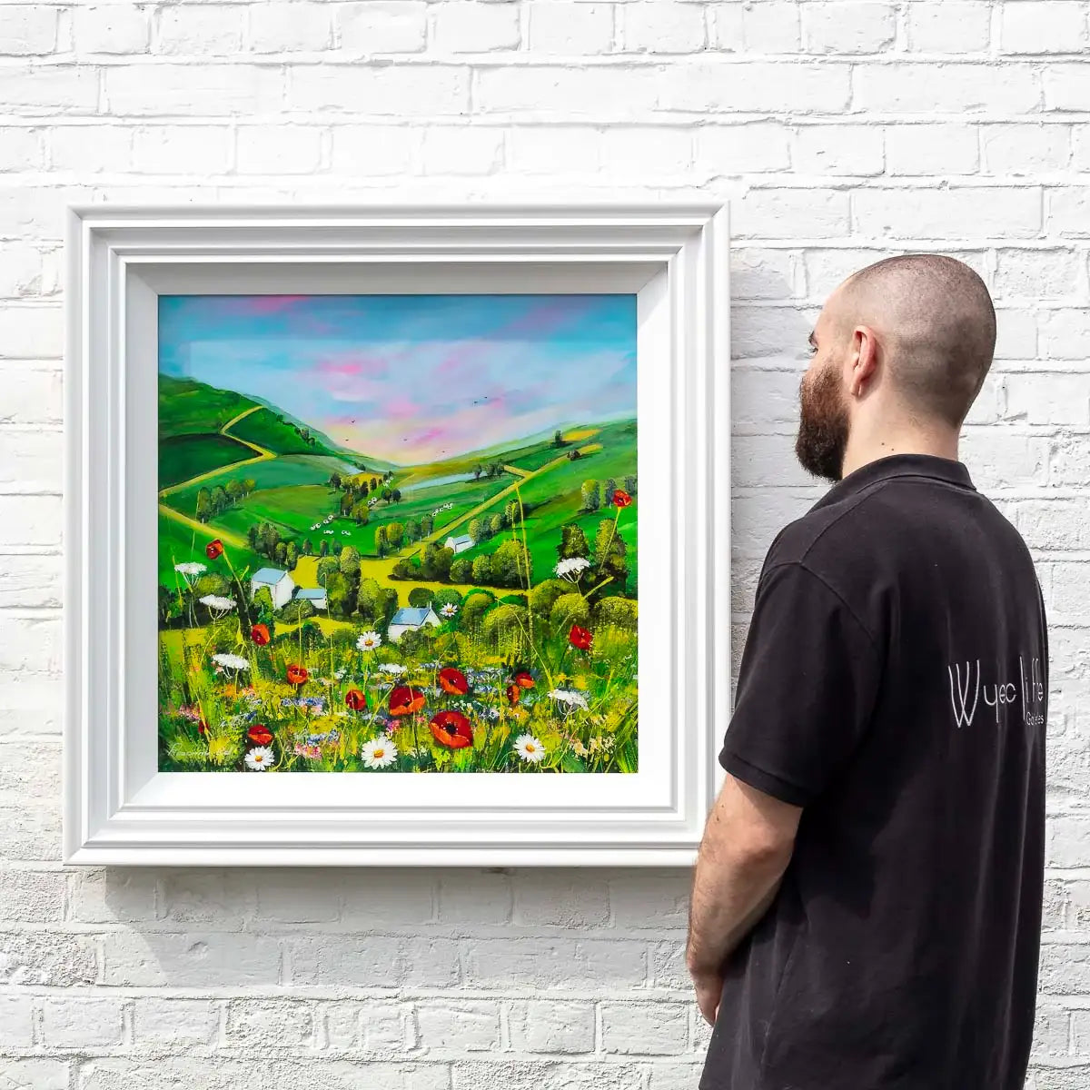 Let Your Dreams Blossom - Original - SOLD by artist Rozanne Bell - Wyecliffe Galleries