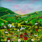 Let Your Dreams Blossom - Original - SOLD by artist Rozanne Bell - Wyecliffe Galleries