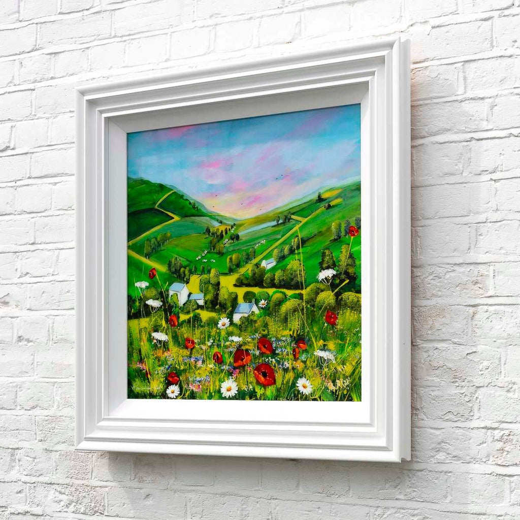 Let Your Dreams Blossom - Original - SOLD by artist Rozanne Bell - Wyecliffe Galleries