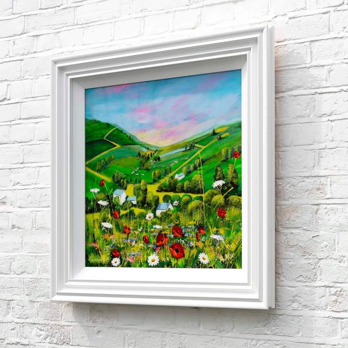 Let Your Dreams Blossom - Original - SOLD by artist Rozanne Bell - Wyecliffe Galleries