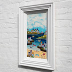 Life's Better At The Beach - Original by artist Rozanne Bell - Wyecliffe Galleries