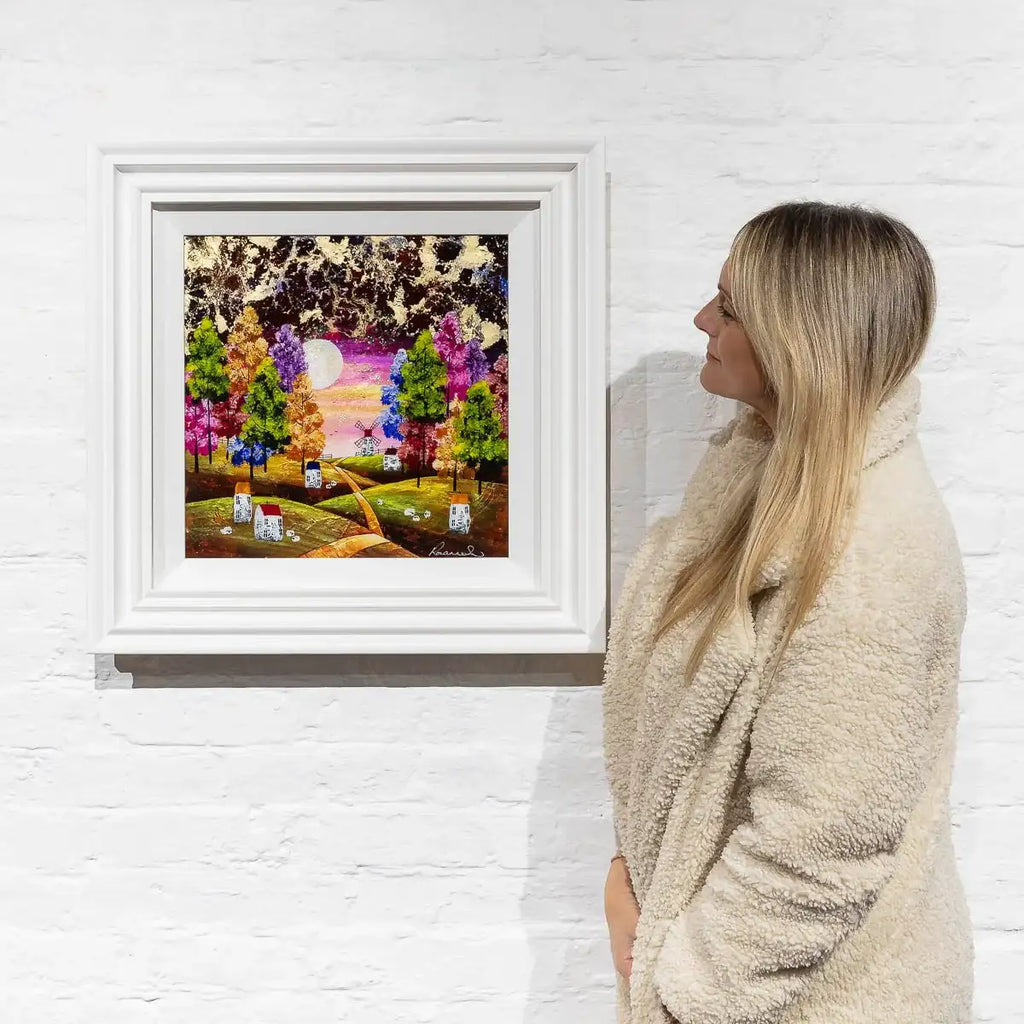 Light Guides The Way - Original - SOLD by artist Rozanne Bell - Wyecliffe Galleries