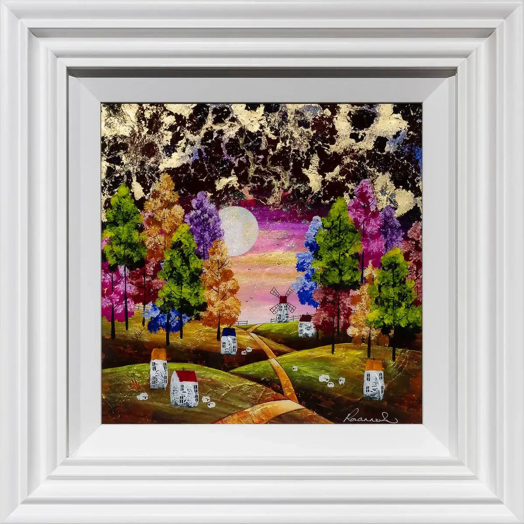 Light Guides The Way - Original - SOLD by artist Rozanne Bell - Wyecliffe Galleries