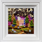 Light Guides The Way - Original - SOLD by artist Rozanne Bell - Wyecliffe Galleries