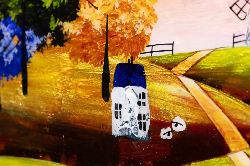 Light Guides The Way - Original - SOLD by artist Rozanne Bell - Wyecliffe Galleries