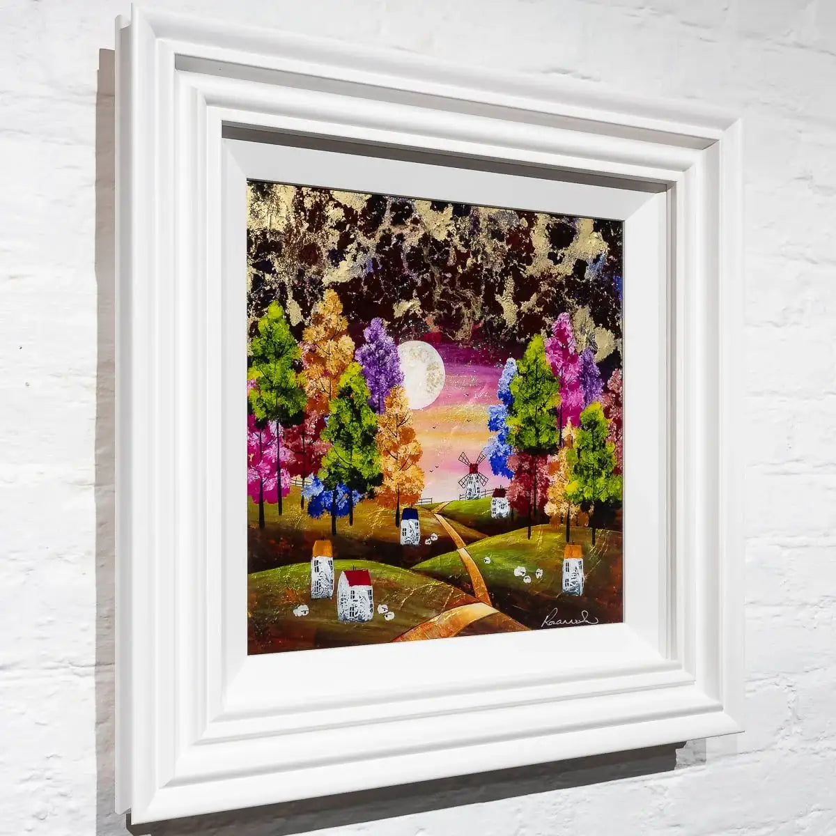 Light Guides The Way - Original - SOLD by artist Rozanne Bell - Wyecliffe Galleries