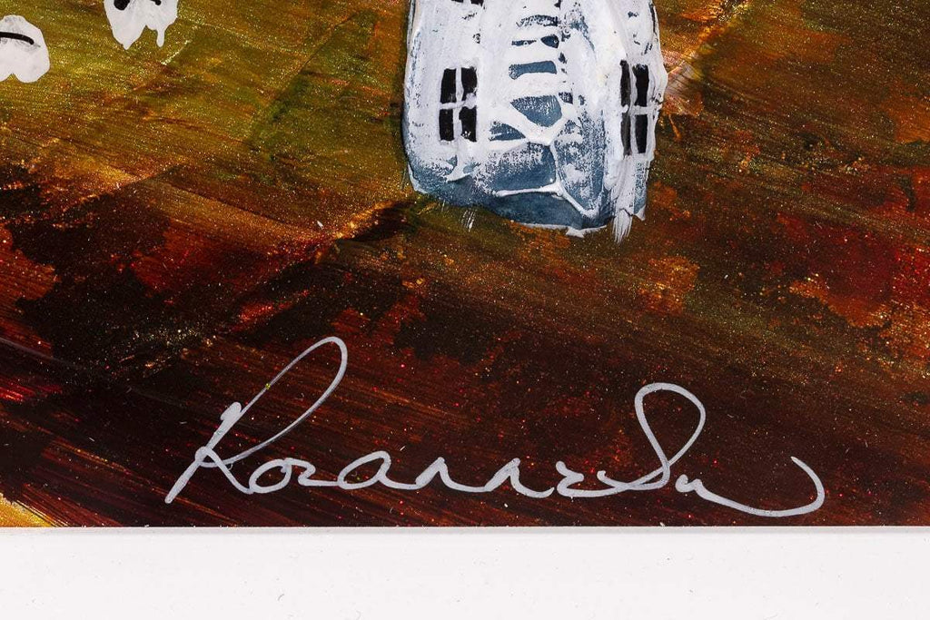 Light Guides The Way - Original - SOLD by artist Rozanne Bell - Wyecliffe Galleries