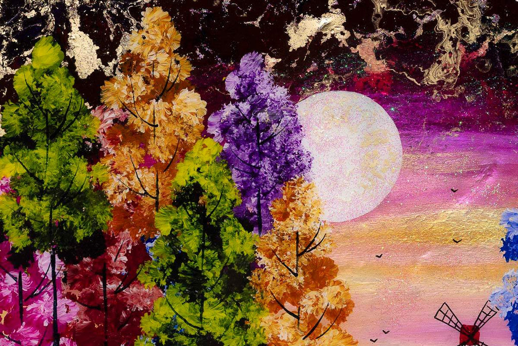 Light Guides The Way - Original - SOLD by artist Rozanne Bell - Wyecliffe Galleries