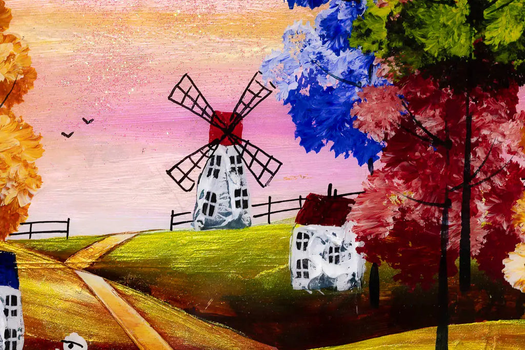 Light Guides The Way - Original - SOLD by artist Rozanne Bell - Wyecliffe Galleries