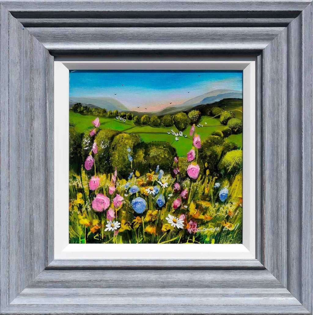 Live Life In Full Bloom - Original - SOLD by artist Rozanne Bell - Wyecliffe Galleries