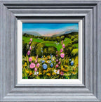 Live Life In Full Bloom - Original - SOLD by artist Rozanne Bell - Wyecliffe Galleries